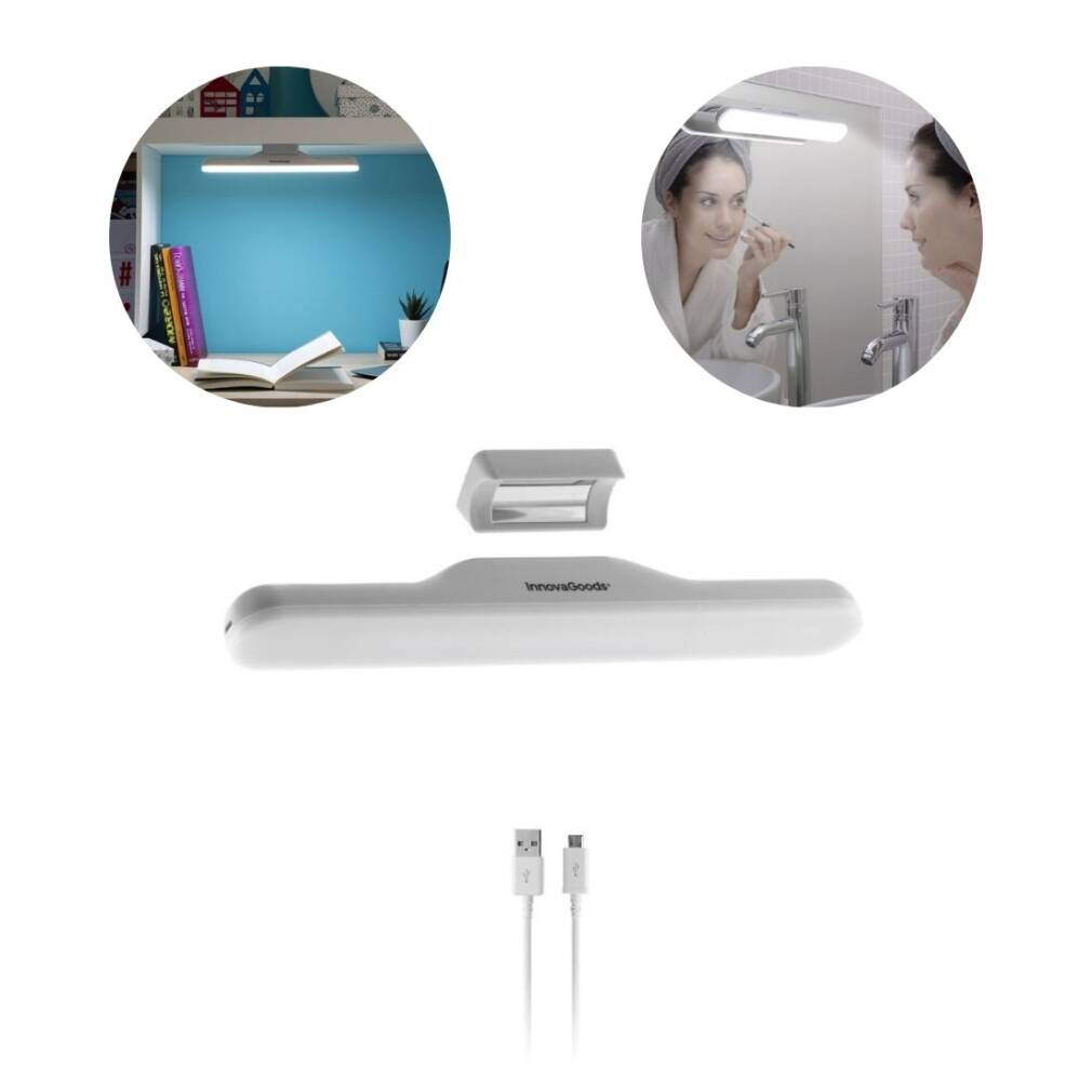 uzlādējama magnētiskā LED lampa