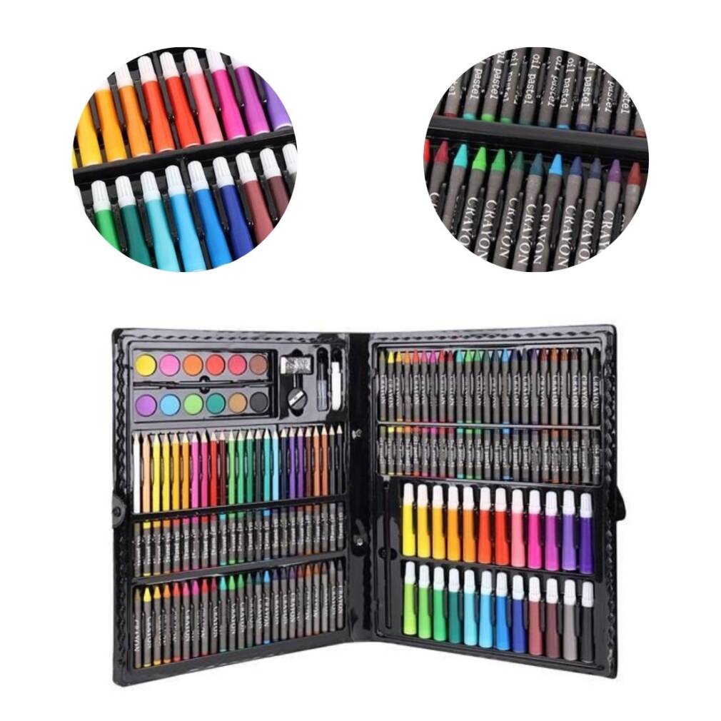 Zīmēšanas komplekts čemodānā