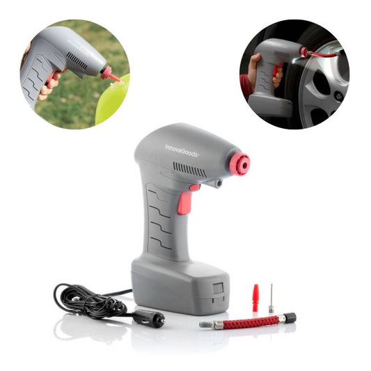 Pārnēsājams gaisa kompresors ar LED gaismu