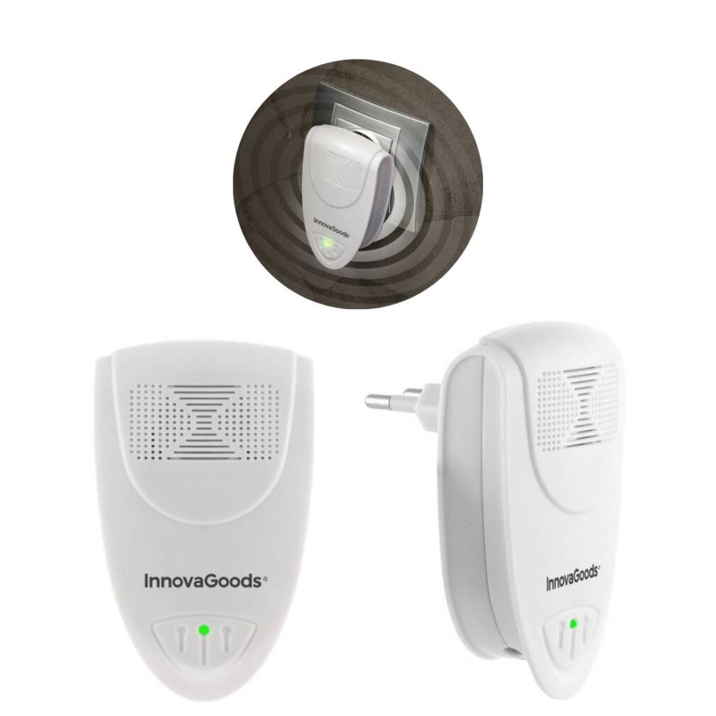 Mini ultraskaņas kukaiņu un grauzēju atbaidītājs