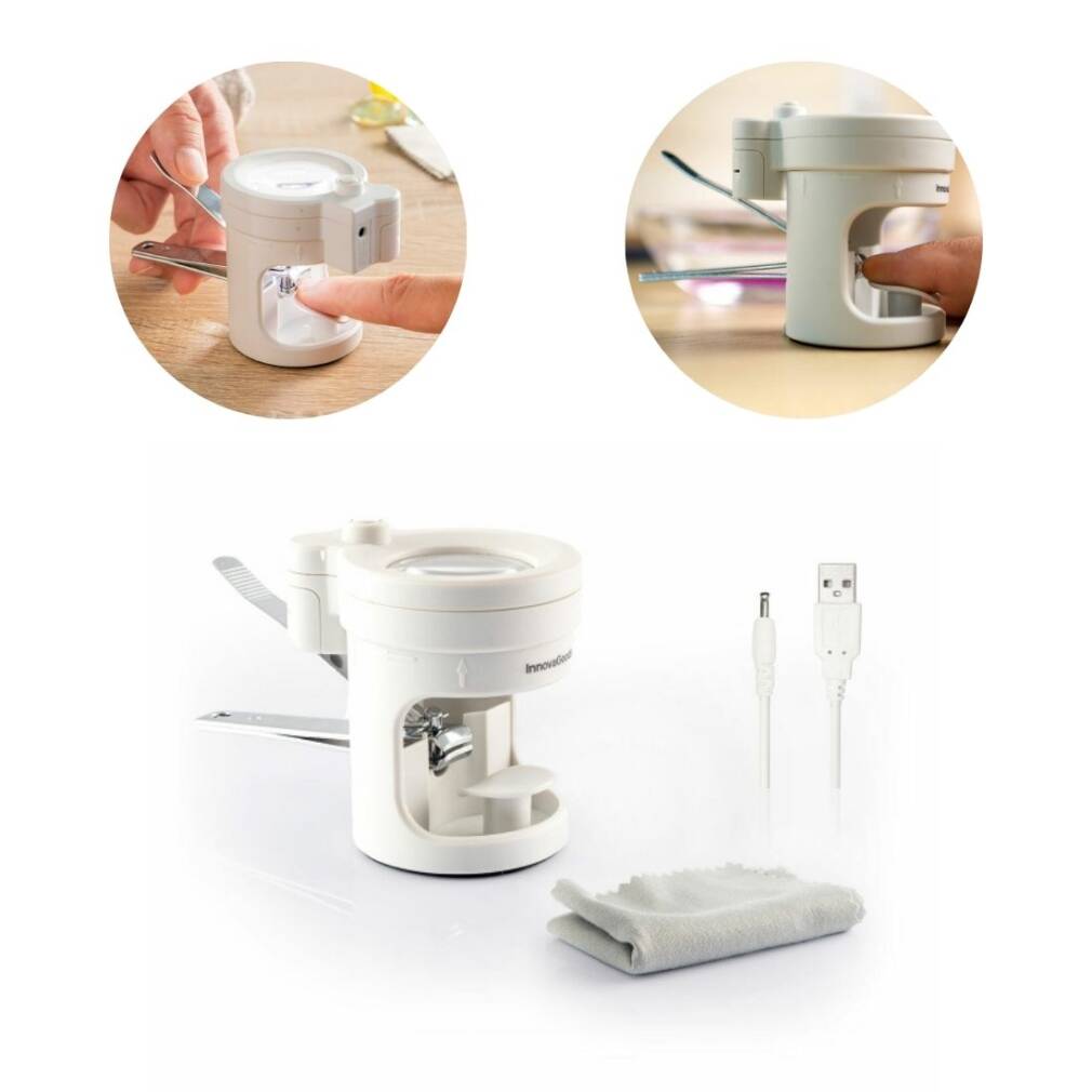 Nagu knaibles ar LED gaismu