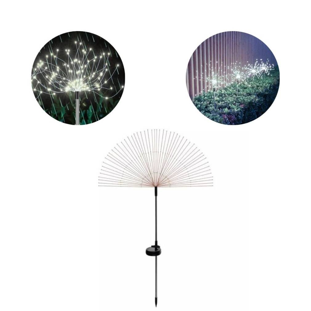 Saules dārza lampas