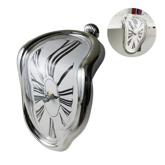 Kūstošais pulkstenis ar Romiešu ciparnīcu