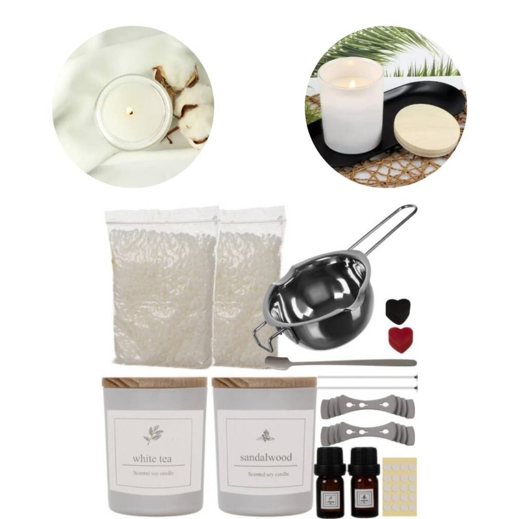 DIY sveču izgatavošanas komplekts