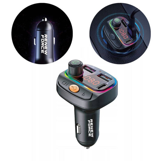 Bluetooth FM automašīnas raidītājs