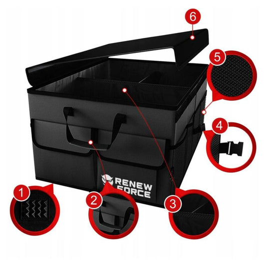 Slēgts bagāžas organizētājs