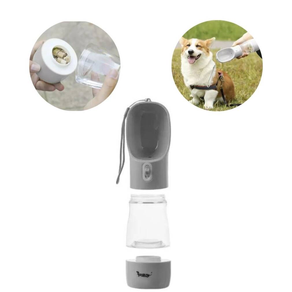 Ūdens pudele ar bļodu