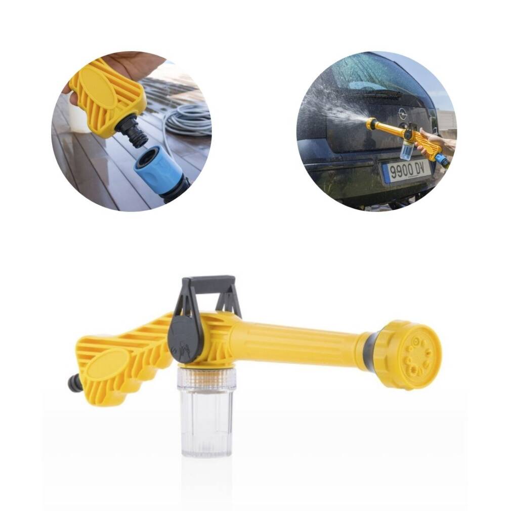 Augstspiediena ūdens pistole ar tvertni