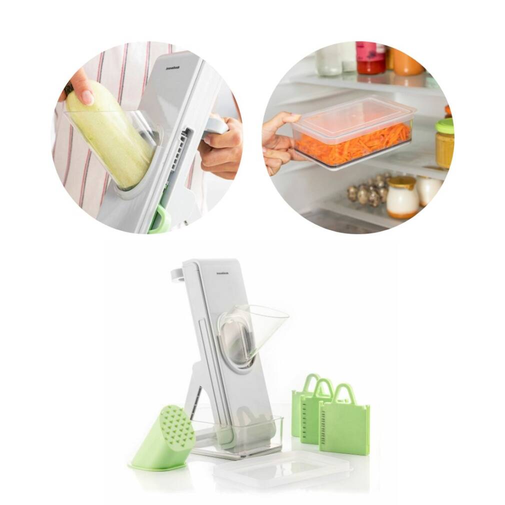 5-in-1 saliekamais dārzeņu griezējs