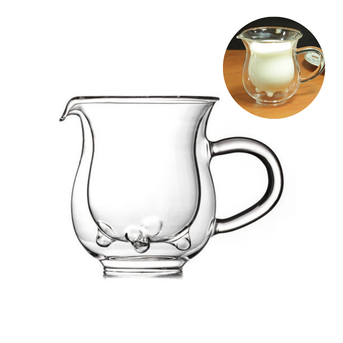 Piena glāze termo, no stikla