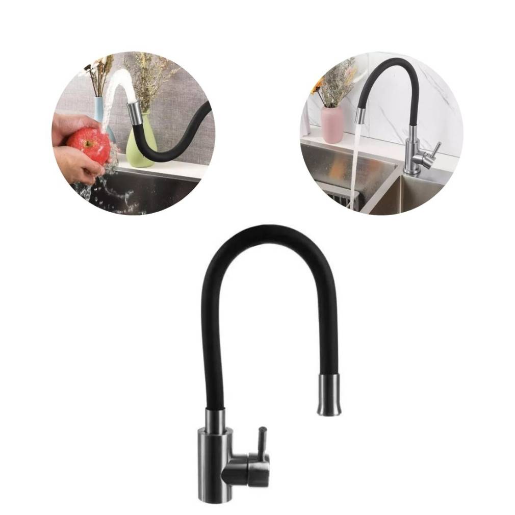 Virtuves elastīgs jaucējkrāns