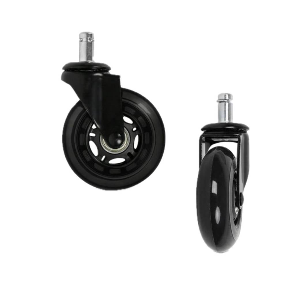 Gumijas riteņi krēslam