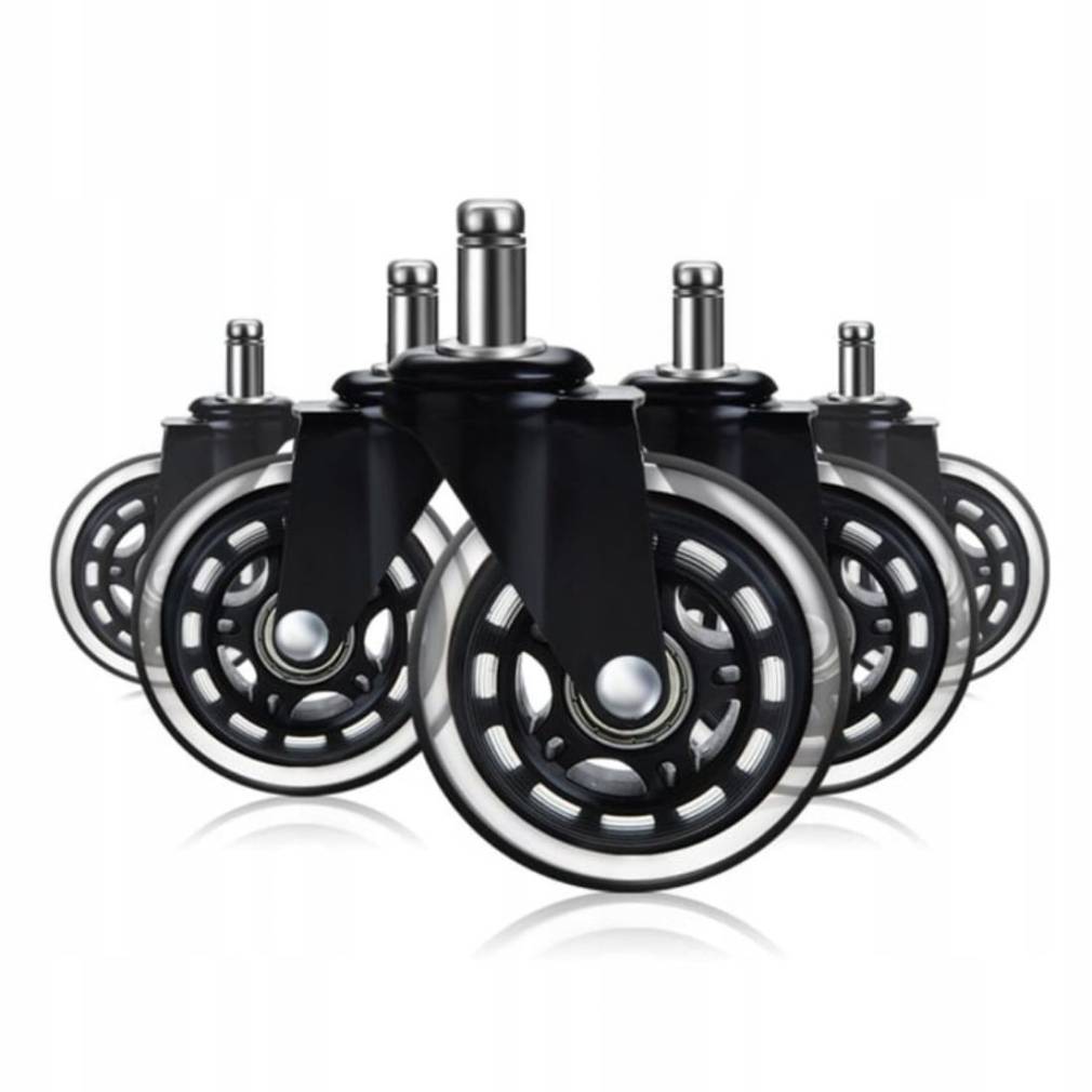 Gumijas riteņi krēslam