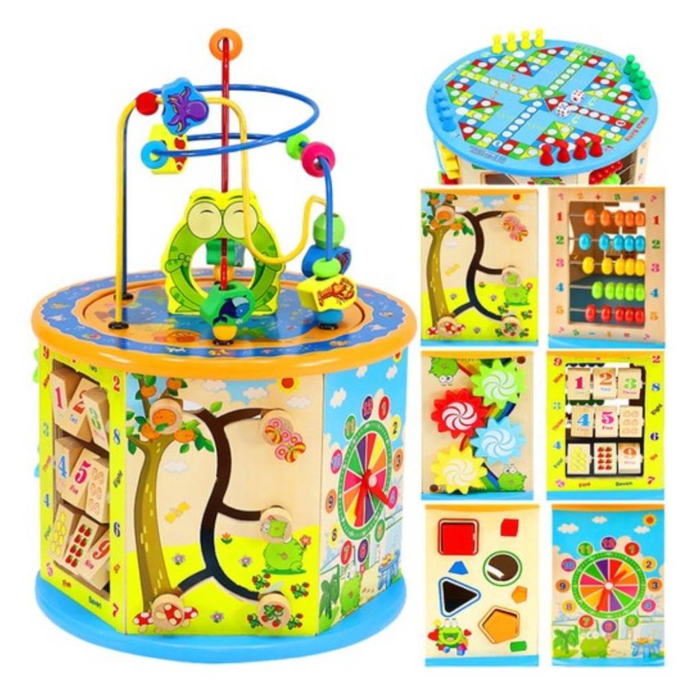 Koka izglītojošs kubs