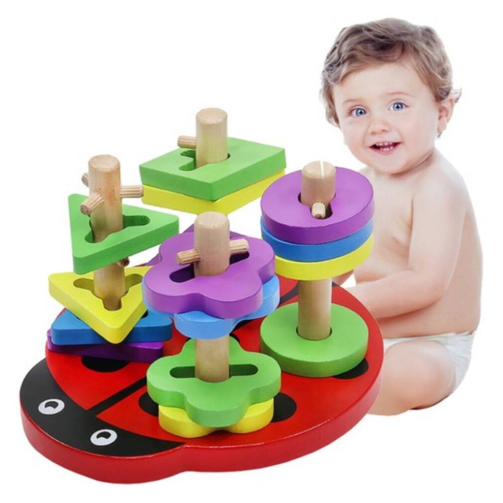 Koka puzle – mārīte