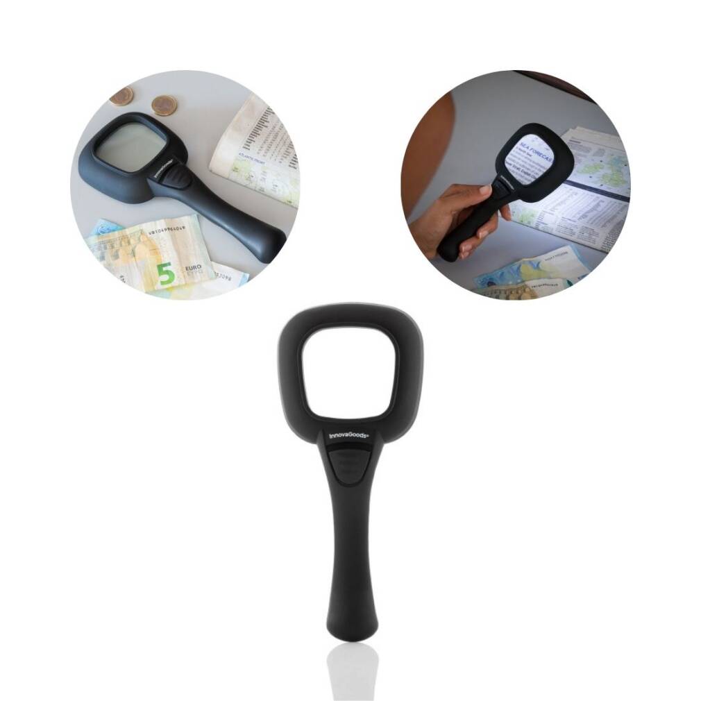 LED lupa ar ultravioleto gaismu