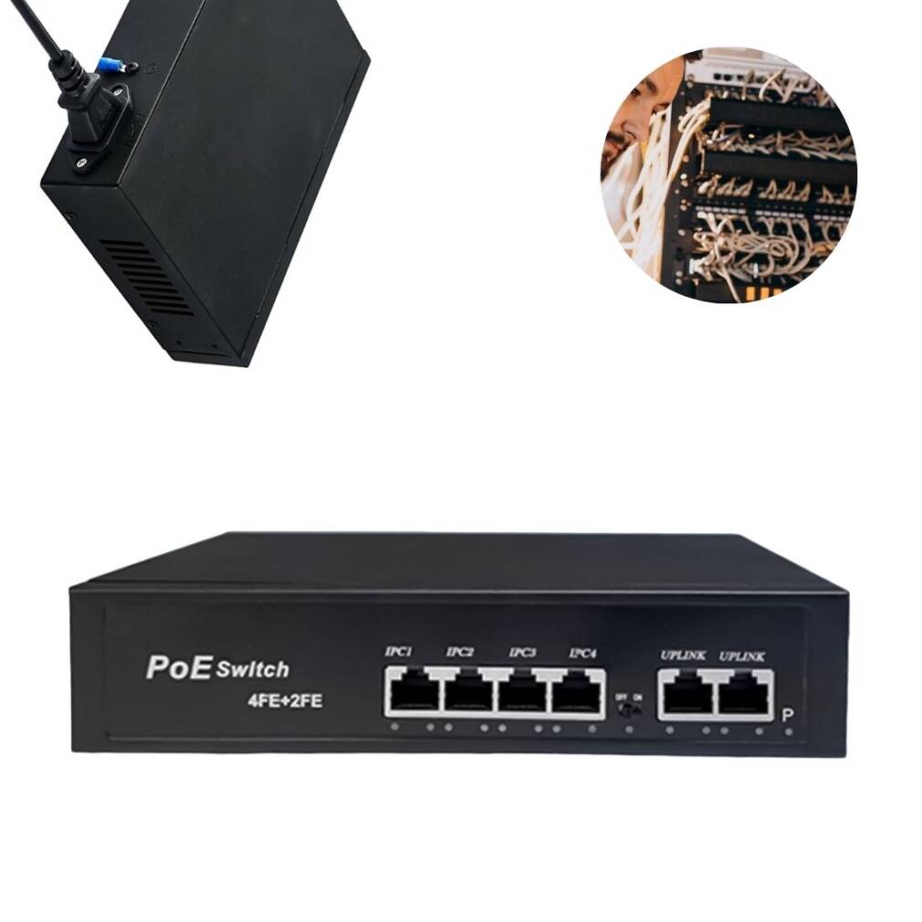 PoE switch sadalītājs