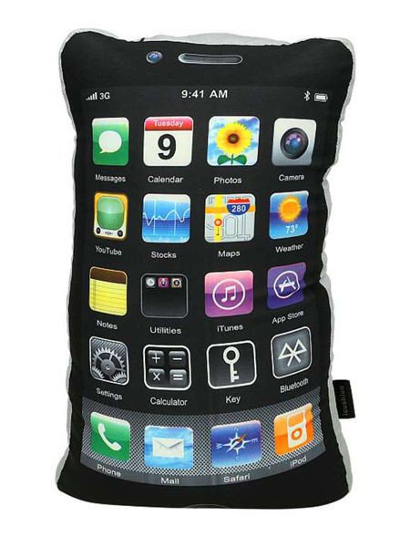 Spilvens "iPhone 4" ar kabatu