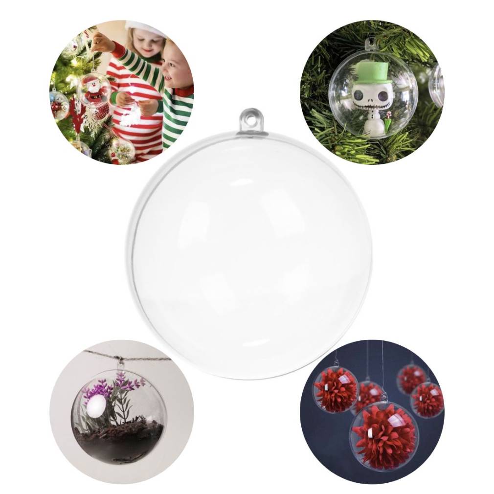 Caurspīdīgas bumbas  10 cm