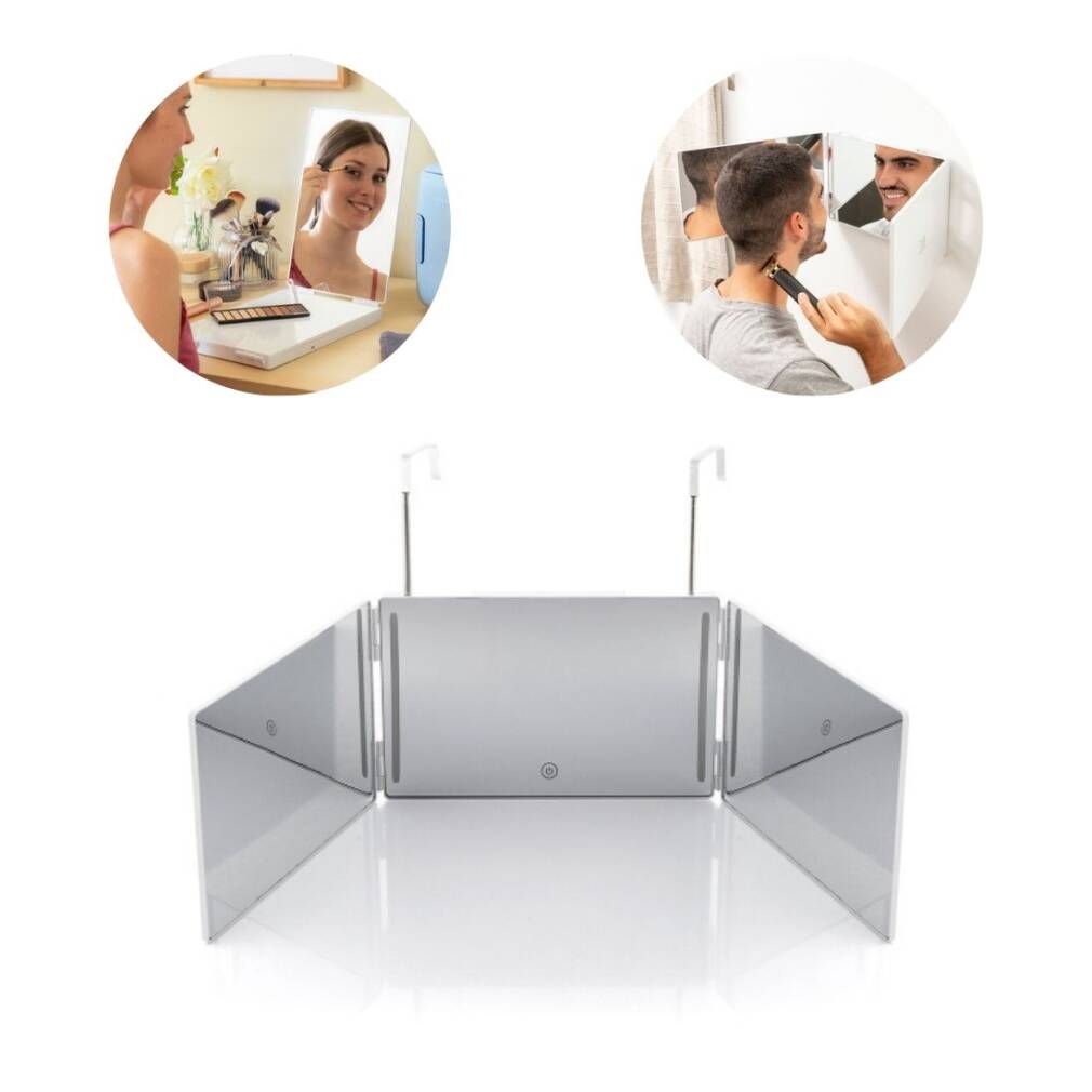 Vannas istabas spogulis ar LED gaismu