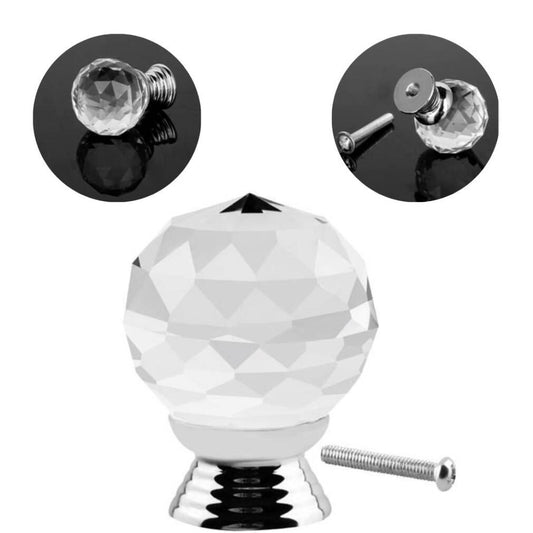 Kristāla mēbeļu rokturis