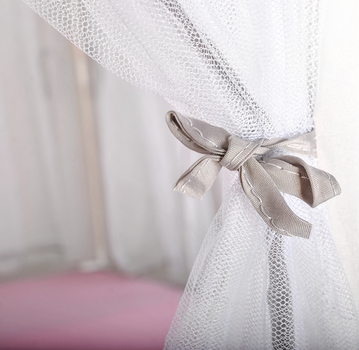 Bērnu telts pelēka-rozā