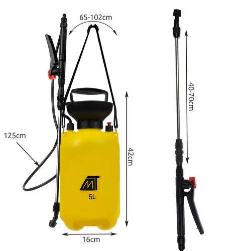 Spiediena smidzinātājs 5L