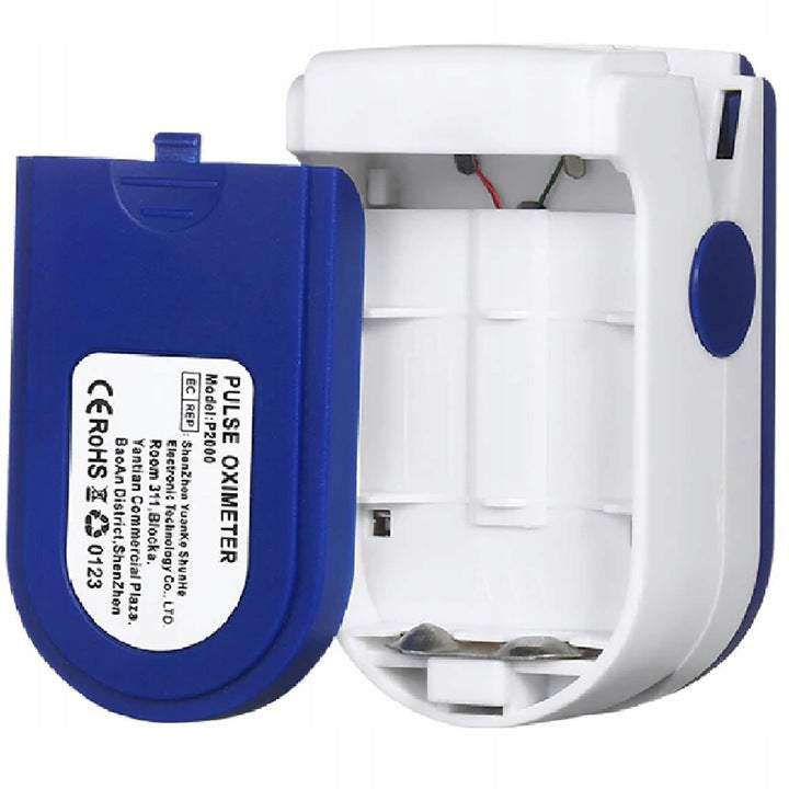 Oksimetrs medicīniskais pirksta pulsa un gaisa mērītājs