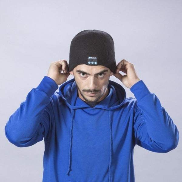 Cepure ar bezvadu Bluetooth austiņu