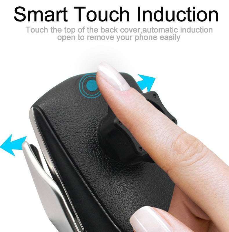 Mašīnas bezvadu telefona QI lādētājs 10W