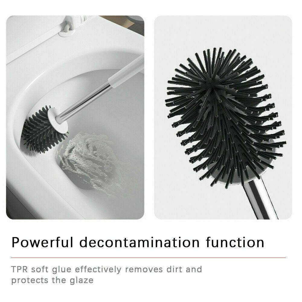 Antibakteriāla silikona tualetes birste