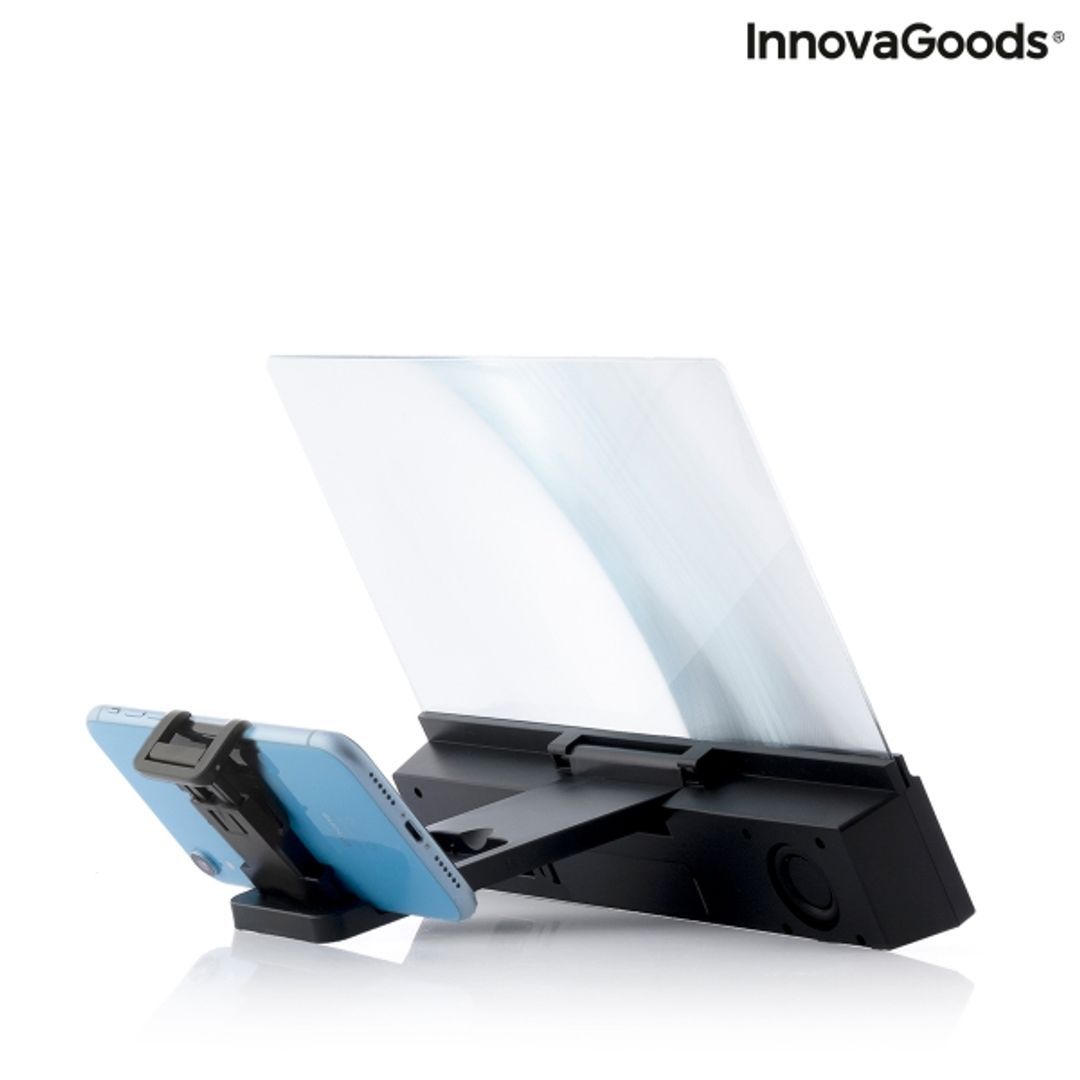 Telefona ekrāna palielinātājs 12” ar bezvadu skaļruņiem