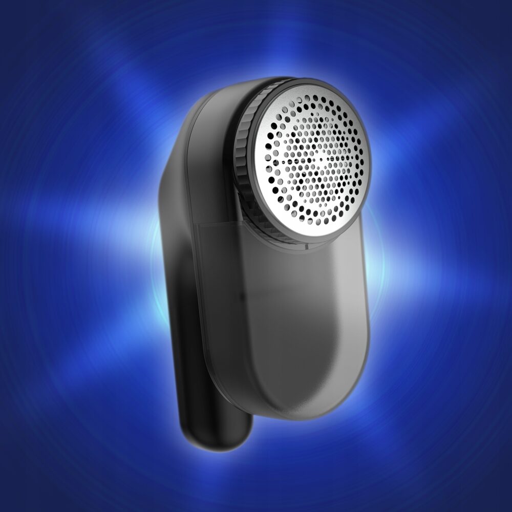 Auduma skuveklis, melns.