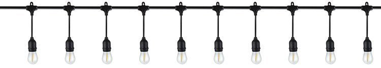 Piekaramās dārza lampiņas 5m 24V