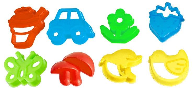 Radošās smiltis - smilšu kaste + veidnes