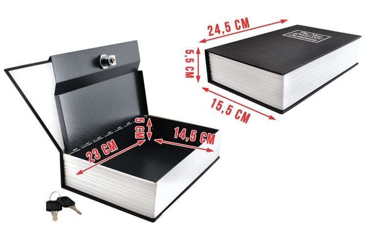 Seifs - grāmatā paslēpta kaste