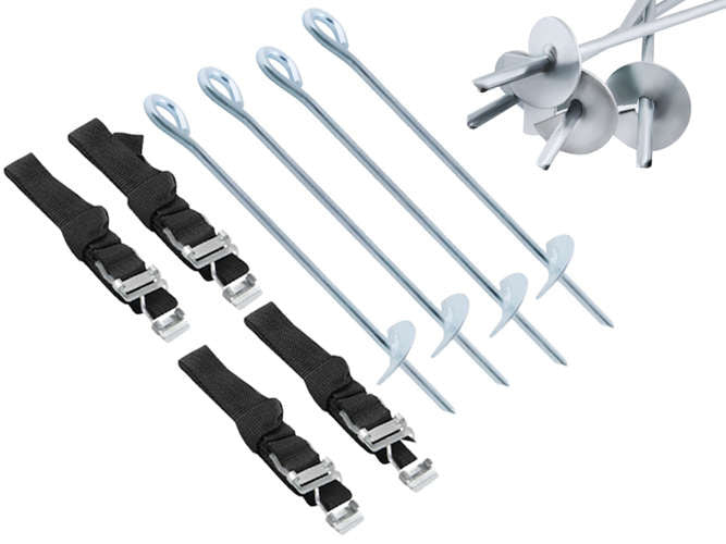 Batuta enkuri - 4 gabalu komplekts