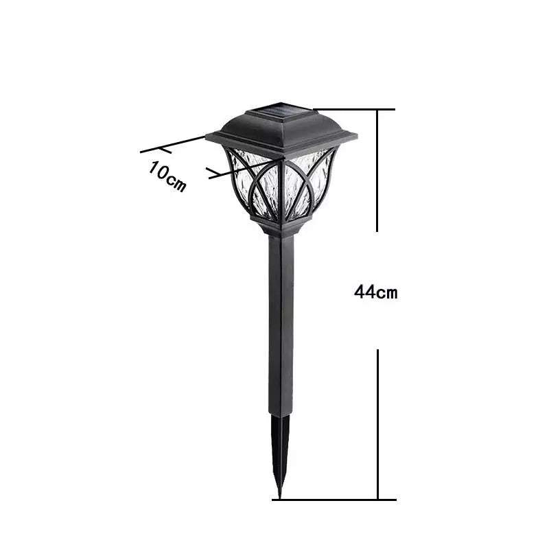 Saules dārza lampa 44 cm 6 gabali