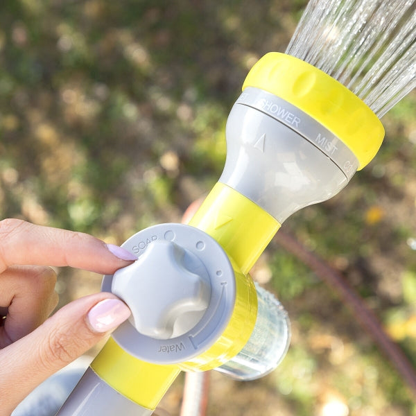 Augstspiediena ūdens pistole ar tvertni