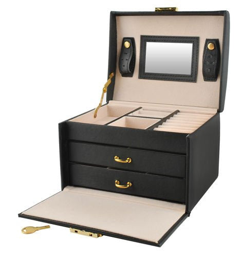 Rotaslietu kastīte/maciņš - melns