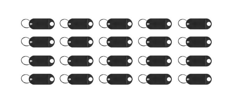 Atslēgu piekariņu un identifikatoru komplekts 100 gab.