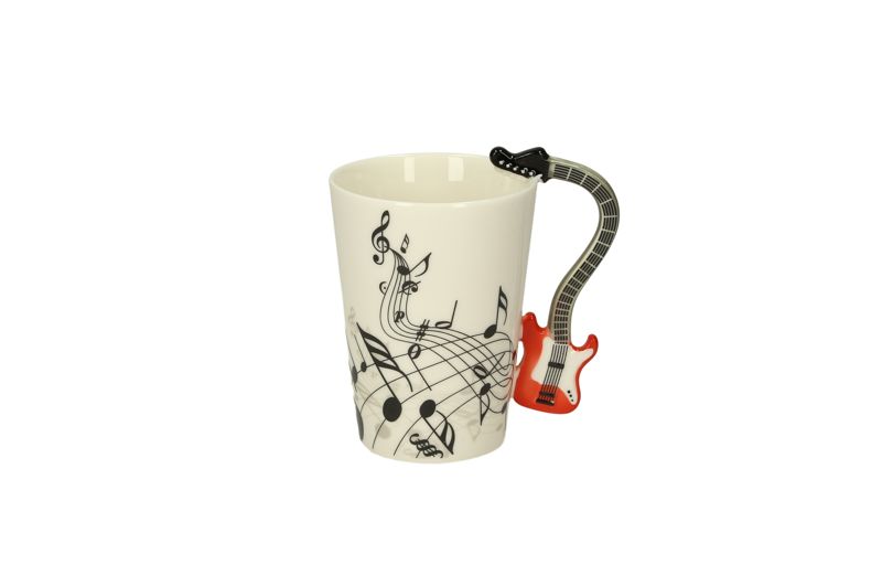 Mūzikas krūze - SARKANA ĢITĀRA