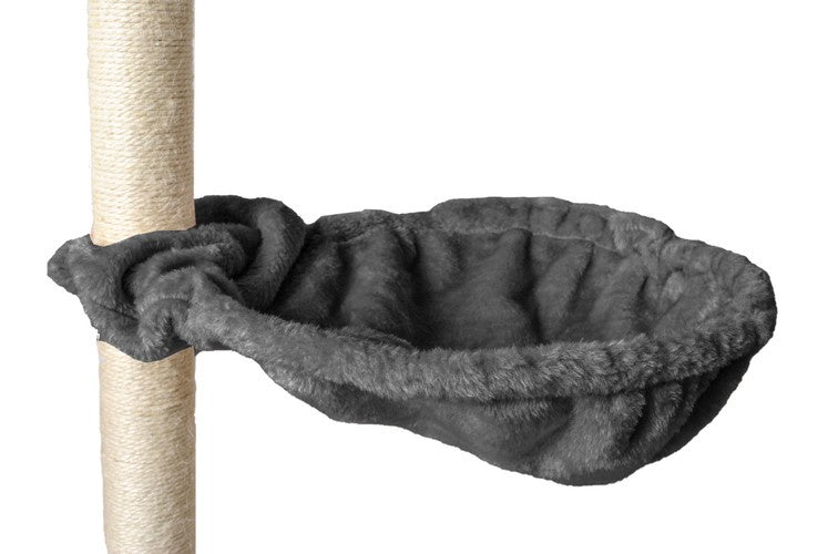 Kaķu koks 138 cm pelēks