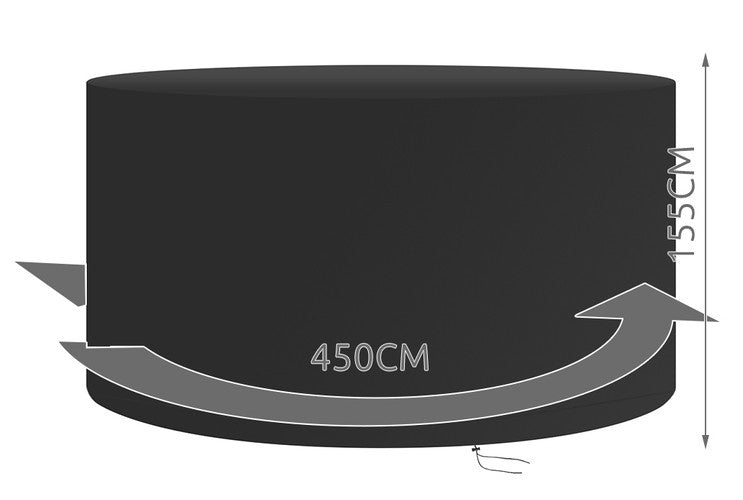 Pārsegs dubultajam dārza grozam