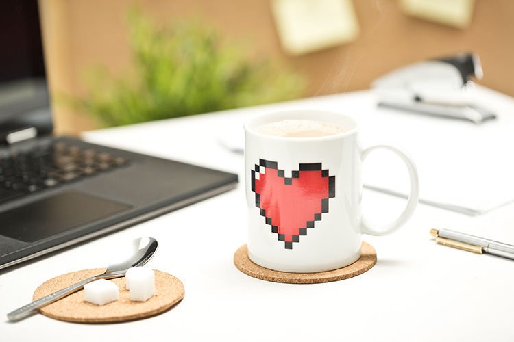 Pikseļu sirds krūze