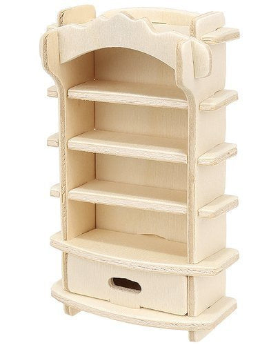 Koka leļļu mēbeļu komplekts, 34 detaļas