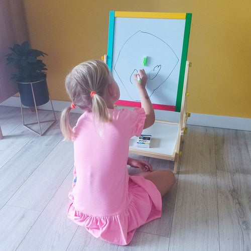 Kruzzel divpusēja koka tāfele