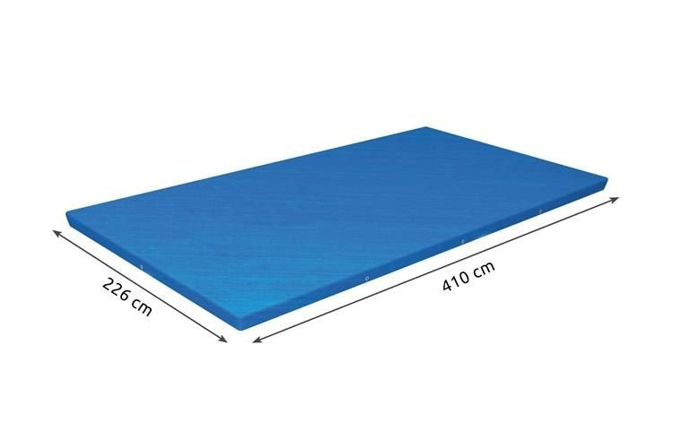 Universāls pārsegs 4x2m baseinam Bestway