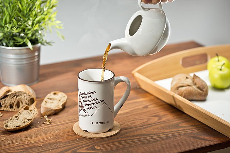 Retro porcelāna krūze - Austrālijas zvaigzne