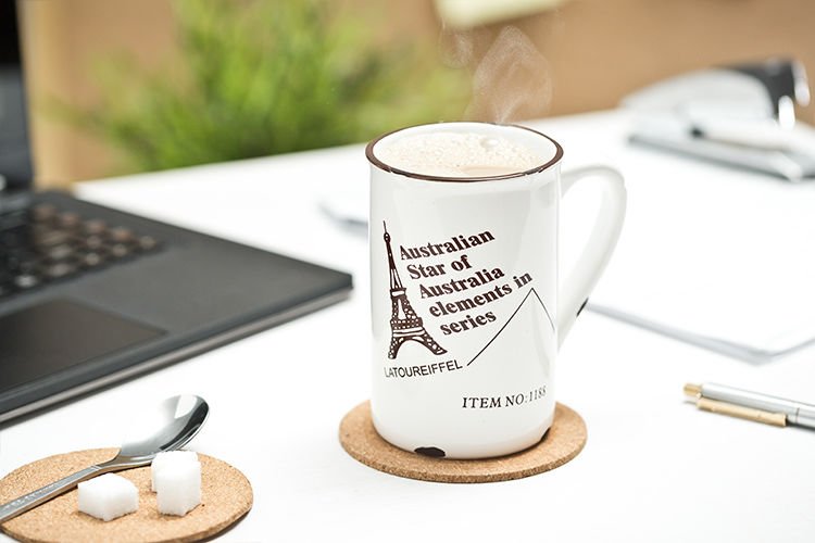 Retro porcelāna krūze - Austrālijas zvaigzne